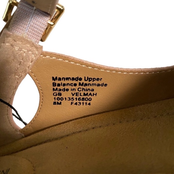 Giani Bernini Pink Velmah Ankle Strap Mary Jane Heels size 8 New - Picture 5 of 13